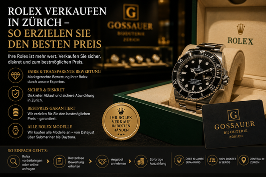 Rolex verkaufen in Zürich – So erzielen Sie den besten Preis
