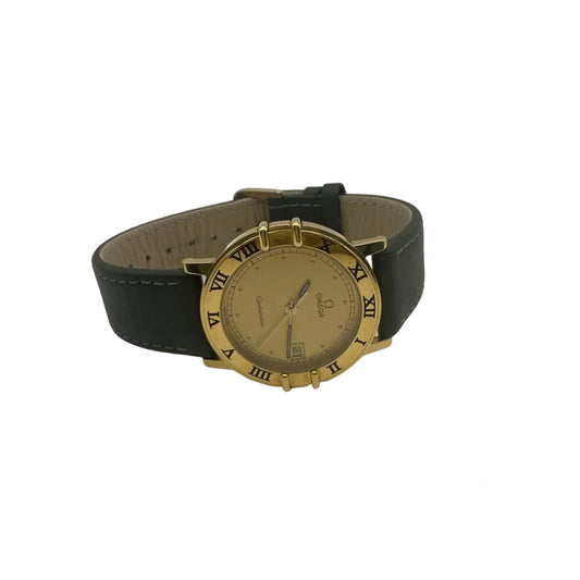Omega Constellation Herrenarmbanduhr – 18K Gelbgold – Quarz – Klassisches Omega-Design