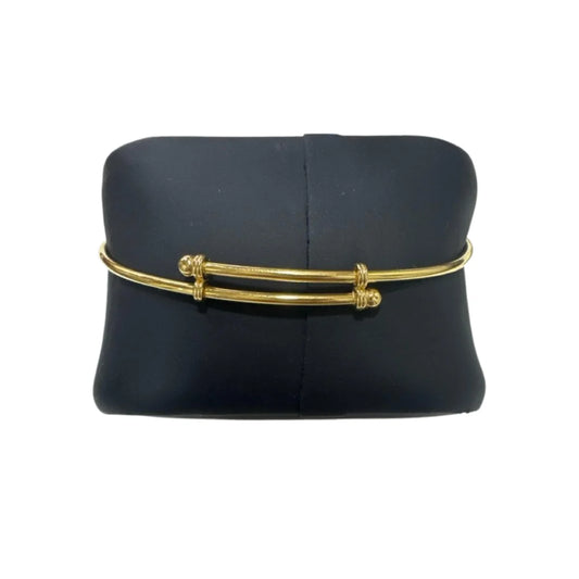 Bracelet en or jaune 18 carats avec saphir et diamants - 11,27 g Neuf