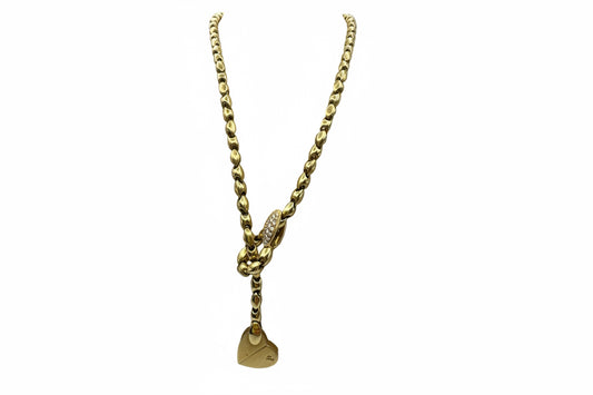 Piaget Halskette aus 18K / 750 Gelbgold mit 19 Brillanten – 27.03 g – mit Zertifikat