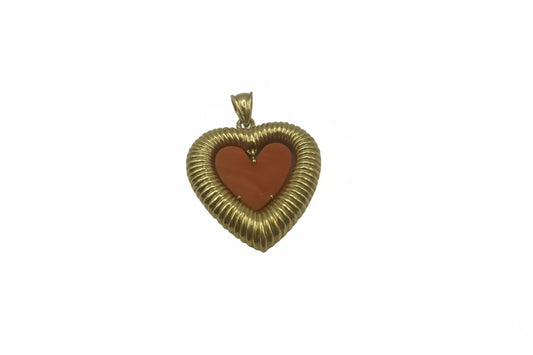 ❤️ Herz-Anhänger
18 Karat Gelbgold mit Koralle – 13,65 g