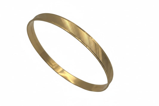 Eleganter Armreif aus 18K / 750 Gelbgold – 13.51 g – Zeitloses Design