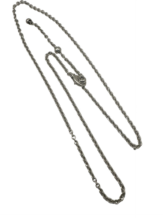 Authentische BVLGARI 18K Weißgoldkette (750) – 70 cm – Luxus & Eleganz