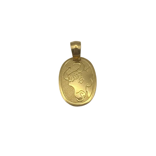 đ 18K Gold Anhänger â Sternzeichen Stier (Taurus)