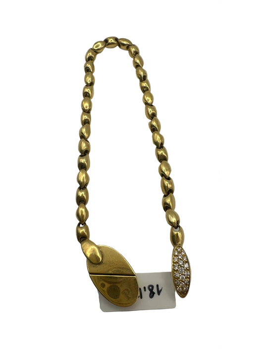 Piaget Armband aus 18K / 750 Gelbgold mit 19 Brillanten – 18.17 g – Elegantes Designerstück