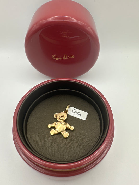 Pomellato Anhänger Teddy Bär18 Karat Gold 6.79 gr