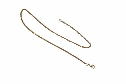 18 karat (750) yellow gold anchor chain, 17.84 g