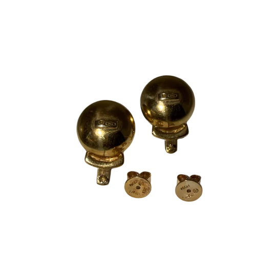Exklusive 18K Gold Ohrstecker mit echten Perlen & Brillanten