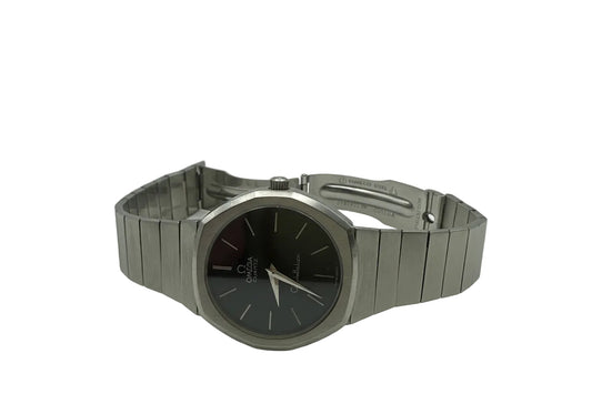 Omega Constellation Quartz – Vintage Armbanduhr aus Edelstahl