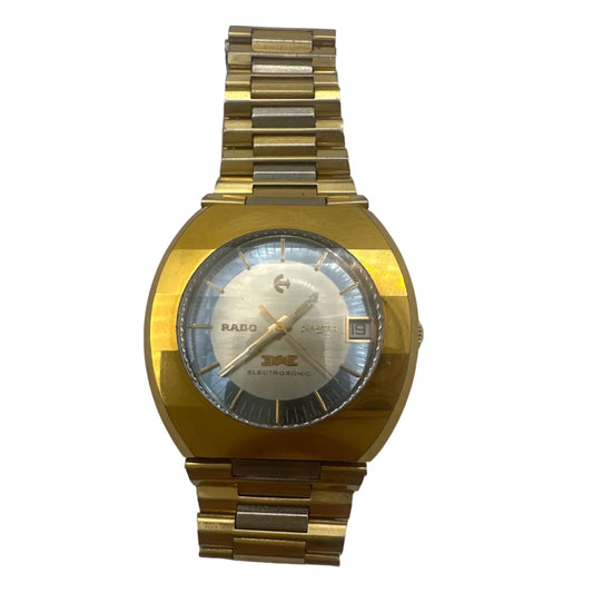 Vintage Rado Diastar Herrenuhr – Goldfarben / Bicolor – Elektronisch