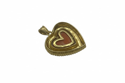 ❤️ Herz-Anhänger
18 Karat Gelbgold mit Koralle – 13,65 g