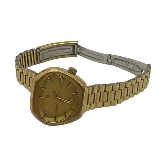 Rado NCC444 Automatik Vintage Armbanduhr Goldfarben – Stretchband