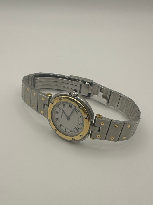 Montre-bracelet élégante Cartier pour femme/unisexe (seconde-couronne)