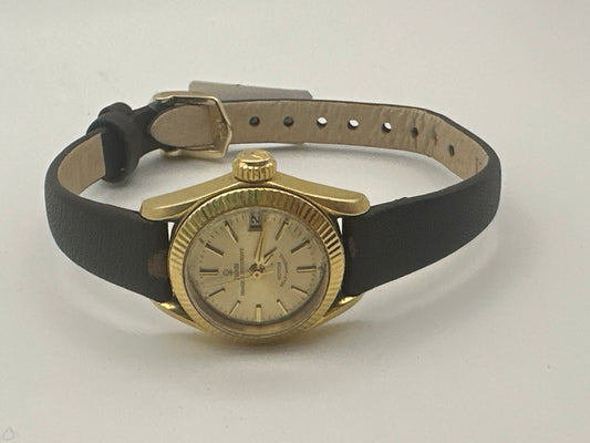 Montre-bracelet vintage pour femme Tudor Princess Oysterdate – Or jaune 18 carats – Automatique