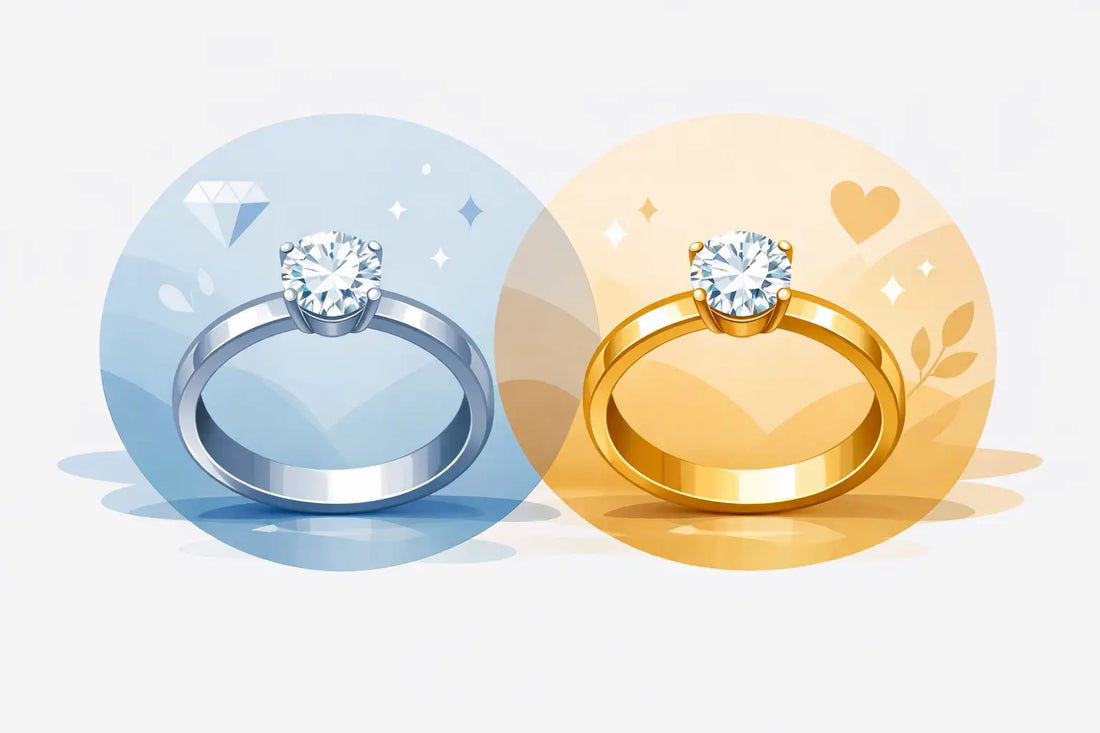 Platin oder Gelbgold: Was passt zu Ihrem Ring?