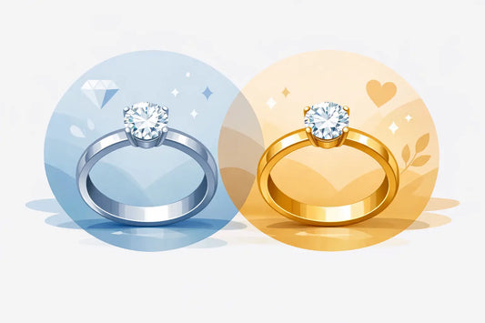Platin oder Gelbgold: Was passt zu Ihrem Ring?