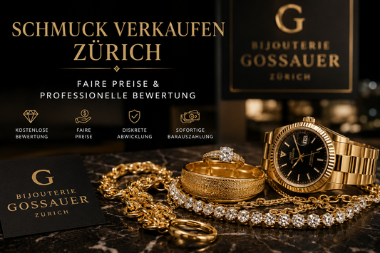 Schmuck verkaufen Zürich – Faire Preise und professionelle Bewertung