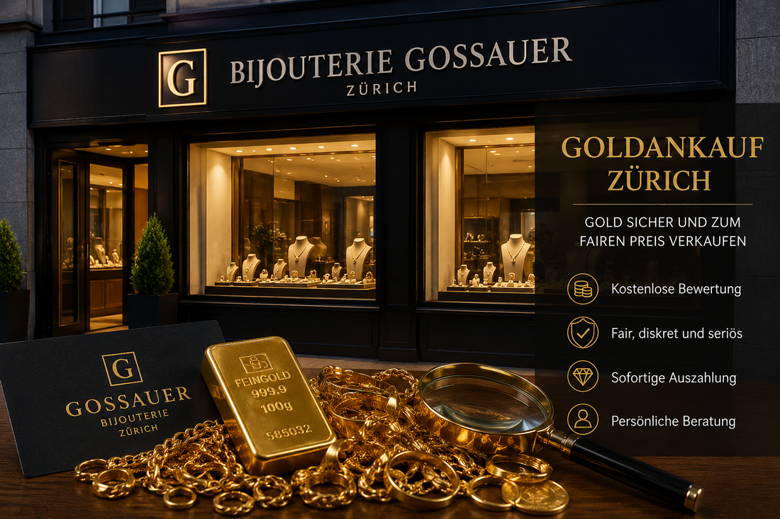 Goldankauf Zürich – Gold sicher und zum fairen Preis verkaufen