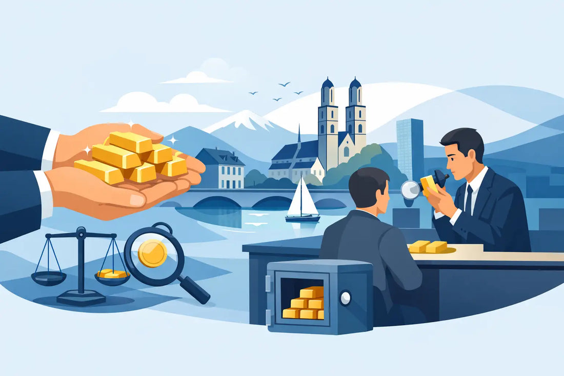 Wo kann ich Gold in Zürich sicher verkaufen?