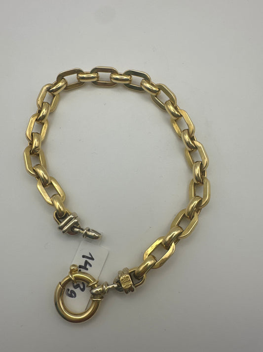 Arm­kette aus 18 Karat Gelbgold – 22 cm