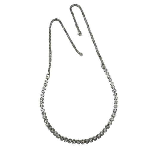 Exklusive Diamantcollier aus 18 Karat Weißgold – 2,76 ct Brillanten