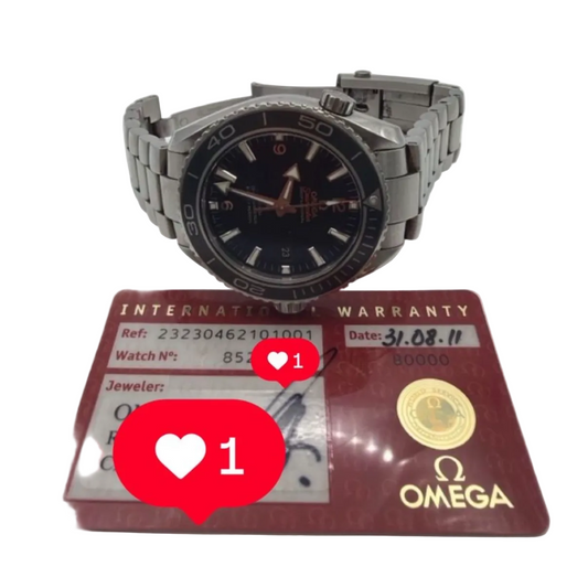 Omega Seamaster Planet Ocean 600M Co-Axial Chronometer – Full Set